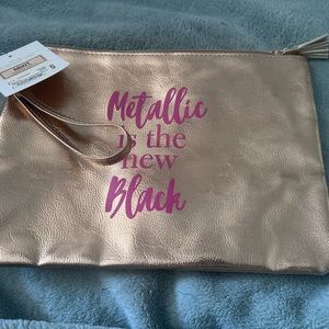 Mix It Rose Gold makeup bag